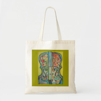Abstract Cello-Tas Tote Bag