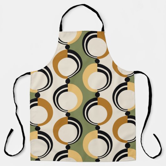 Abstract chain pattern. Designwijn, f Schort (Voorkant)
