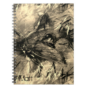 Abstract Chinees Rat Year Zodiac Birthday Name NB Notitieboek