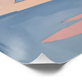 Abstract Christmas Geometry Perfect Poster (Hoek)