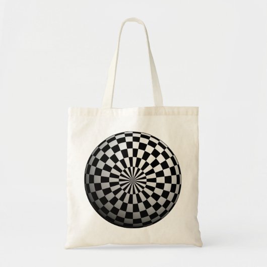 Abstract Circle Budget Tas (Voorkant)