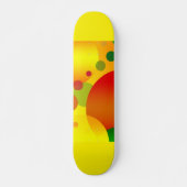 ABSTRACT CIRCLES Skateboard (Voorkant)