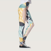 Abstract cirkelpatroon leggings (Rechts)