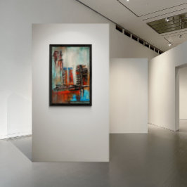 Abstract Cityscape  Perfect Poster