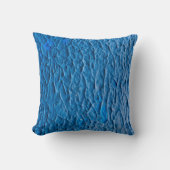 Abstract Cobalt Blue Textured Wall with Impasto Pa Kussen (Voorkant)