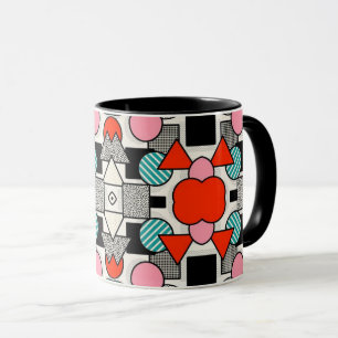 abstract coffee mug