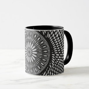 abstract coffee mug