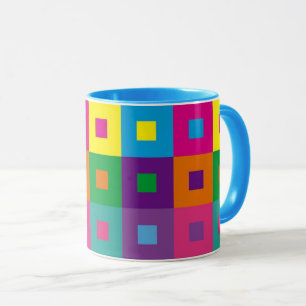 abstract coffee mug