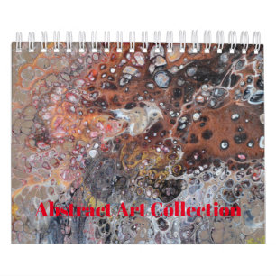 Abstract Collectie Kalender
