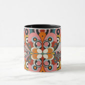 abstract color coffee mug (Centre)
