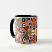 abstract color coffee mug (Devant gauche)
