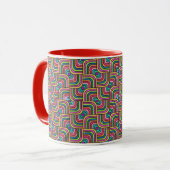 abstract color coffee mug (Devant gauche)