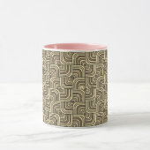 abstract color coffee mug (Centre)