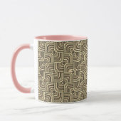 abstract color coffee mug (Gauche)