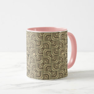abstract color coffee mug