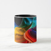 abstract color coffee mug (Centre)