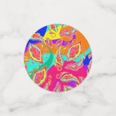 abstract color pattern confetti (Kleine voorkant)