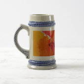 Abstract Color Splash Stein Mug (Gauche)