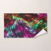 Abstract Colorful Fur Background-24605 Handdoek (Handdoek)