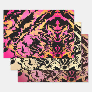 Abstract colorful Merge Inpakpapier Vel