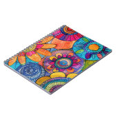 Abstract colorful Notebook Notitieboek (Linkerzijde)