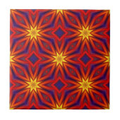 Abstract Colorful Pattern Tegeltje (Voorkant)