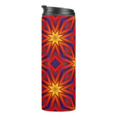 Abstract Colorful Pattern Thermosbeker (Geroteerd rechts)