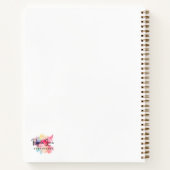 Abstract compositie notitieboek  (Achterkant)