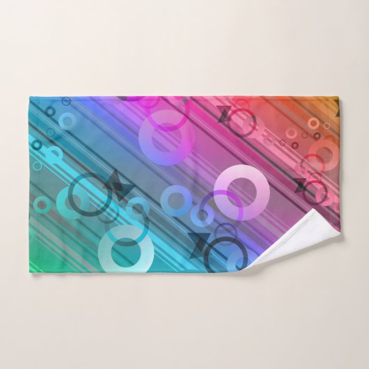 Abstract Composition Bad Handdoek (Handdoek)