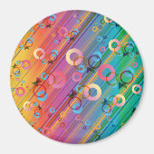 Abstract Composition Magneet (Voorkant)