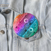 Abstract Composition Ronde Button 4,0 Cm (In situ)