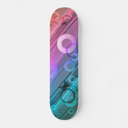 Abstract Composition Skateboard (Voorkant)