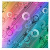 Abstract Composition Tegeltje (Voorkant)