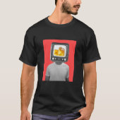 Abstract concept Man met toonbeeld van bier T-shirt (Voorkant)