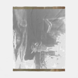 Abstract Concert Fleece Deken