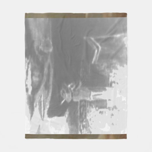 Abstract Concert Fleece Deken (Voorkant)