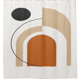 Abstract Contemporary Douchegordijn