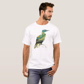 Abstract Cormorant Silhouette T-shirt (Voorkant volledig)