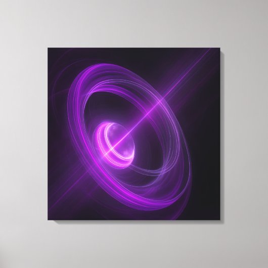 Abstract Cosmic Light Canvas Wall Art Afdruk (Voorkant)