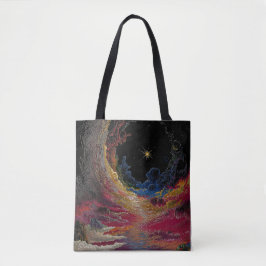 Abstract Cosmic Night Tote Bag