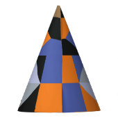 Abstract creatief design behang feesthoedjes (Achterkant)