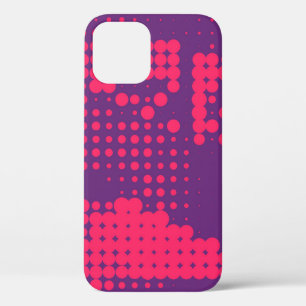 Abstract Creative concept strips pop art style bla iPhone 12 Hoesje