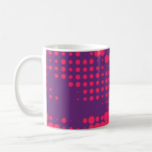 Abstract Creative concept strips pop art style bla Koffiemok