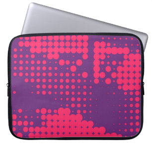 Abstract Creative concept strips pop art style bla Laptop Sleeve