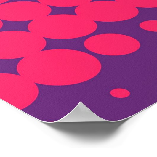 Abstract Creative concept strips pop art style bla Poster (Hoek)