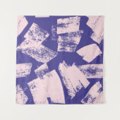 Abstract creative seamless pattern with brush stro wandkleed (Voorkant (horizontaal))