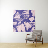 Abstract creative seamless pattern with brush stro wandkleed (In Situ (horizontaal))