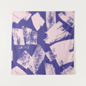 Abstract creative seamless pattern with brush stro wandkleed (Voorkant)