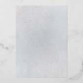 abstract cross Confirmation Folie Uitnodiging (Achterkant)