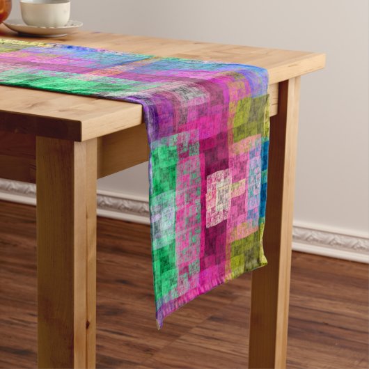 Abstract cubes medium tafelloper (Voorbeeld)